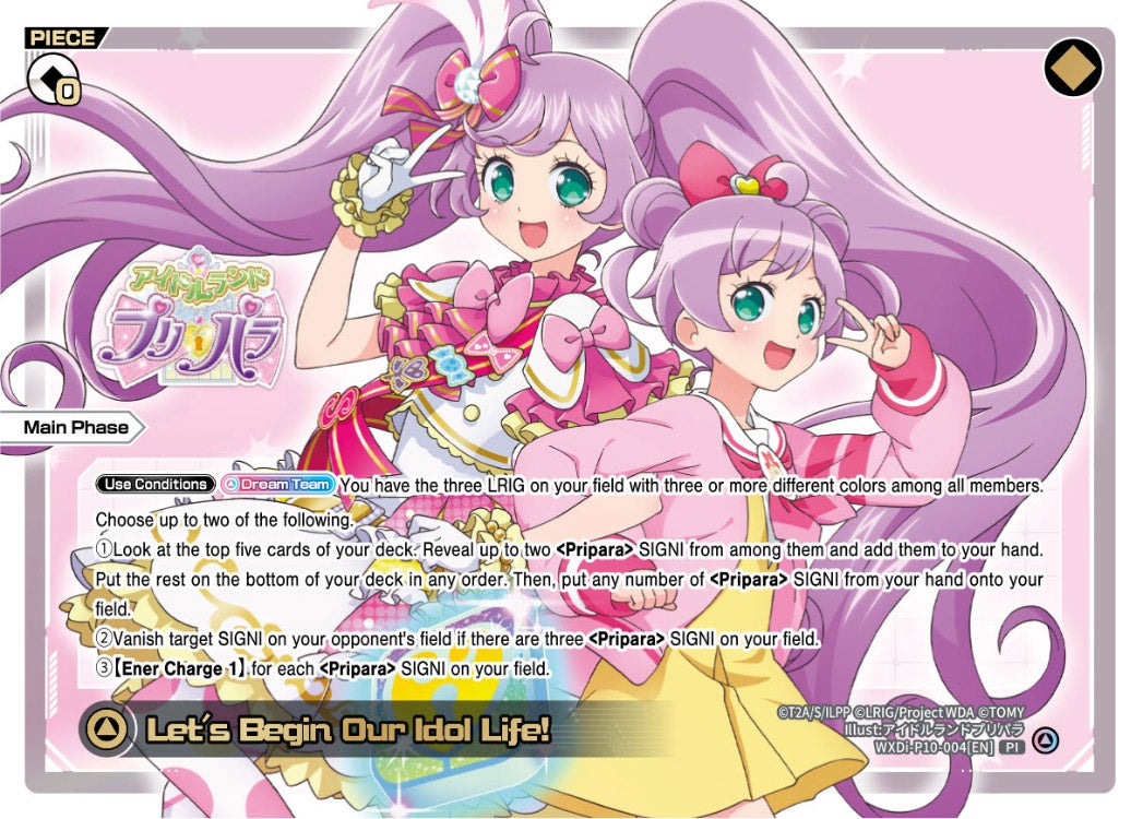 Let's Begin Our Idol Life!